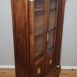Empire mahogany bookcase