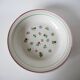 Plat creux digoin sarreguemines rose et vert 1940