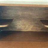 Table d'appoint en bois marron