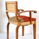 Fauteuil bridge ancien structure originale projet de tapissier