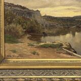 Charles Lespinasse Huile sur toile datée de 1903