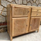 Vintage wooden sideboard cabinet