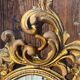Baroque mirror from the 70s, in gilded wood