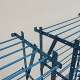 Set of 3 Rigidex iron storage locker shelves 1950s