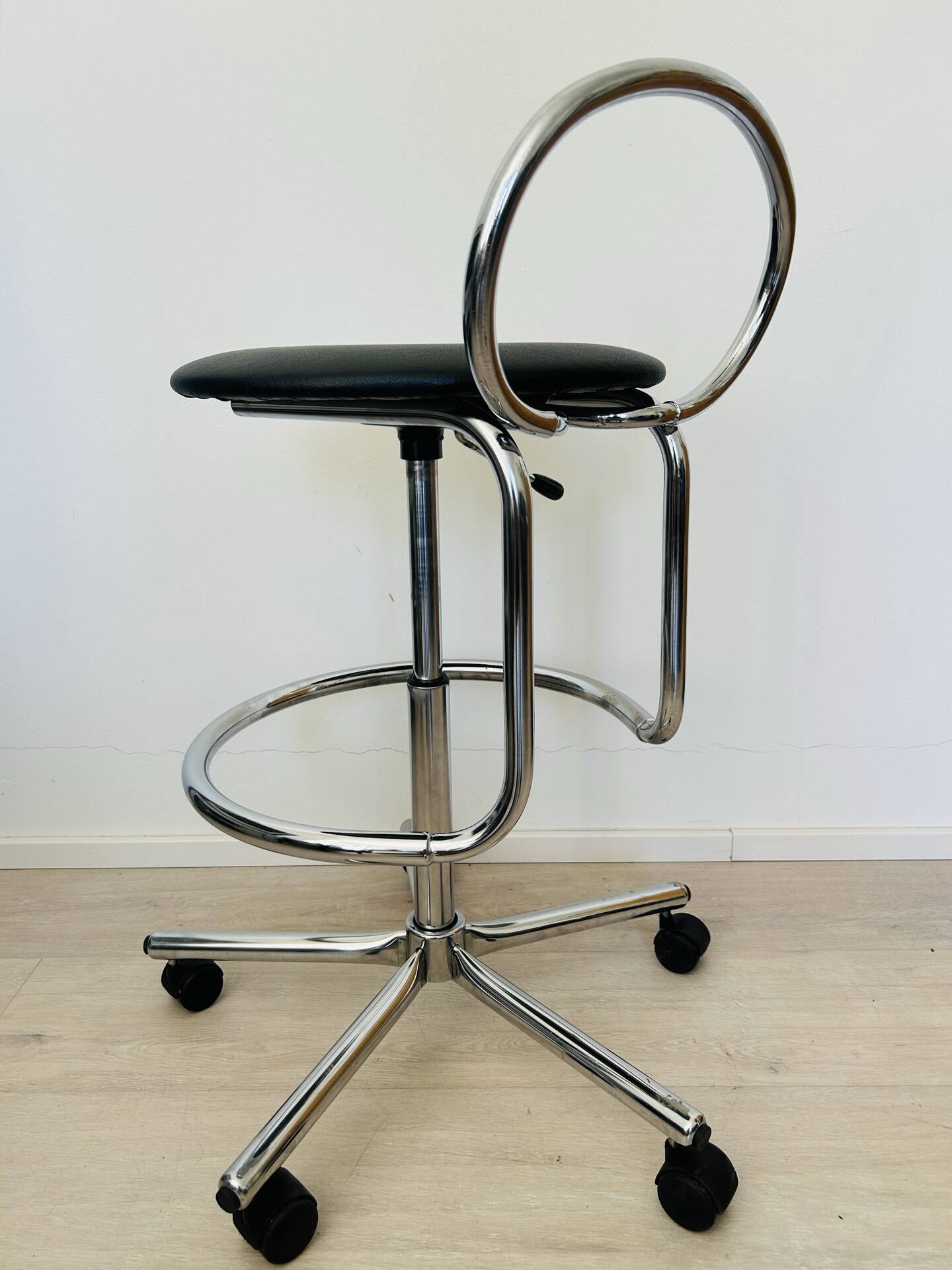 Fully Restored Kovona Bar Stool by Kovona, Czechoslovakia 1970’s