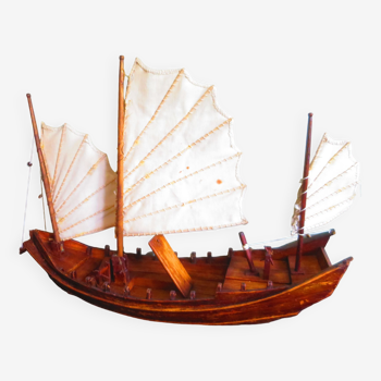 Maquette bateau jonque