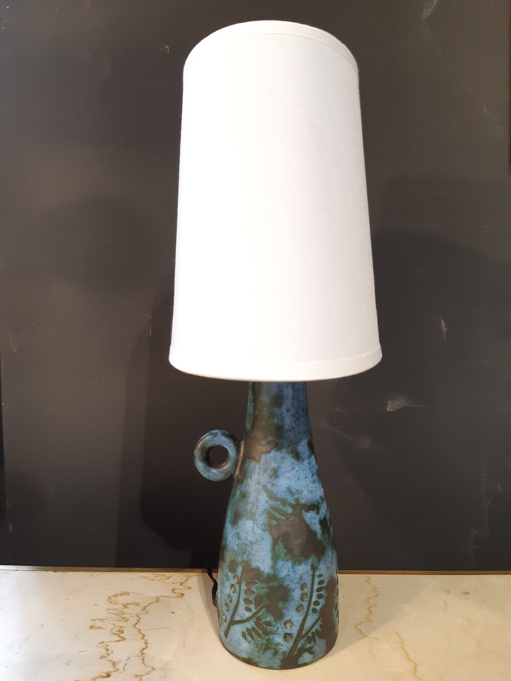 Jacques Blin ceramic lamp