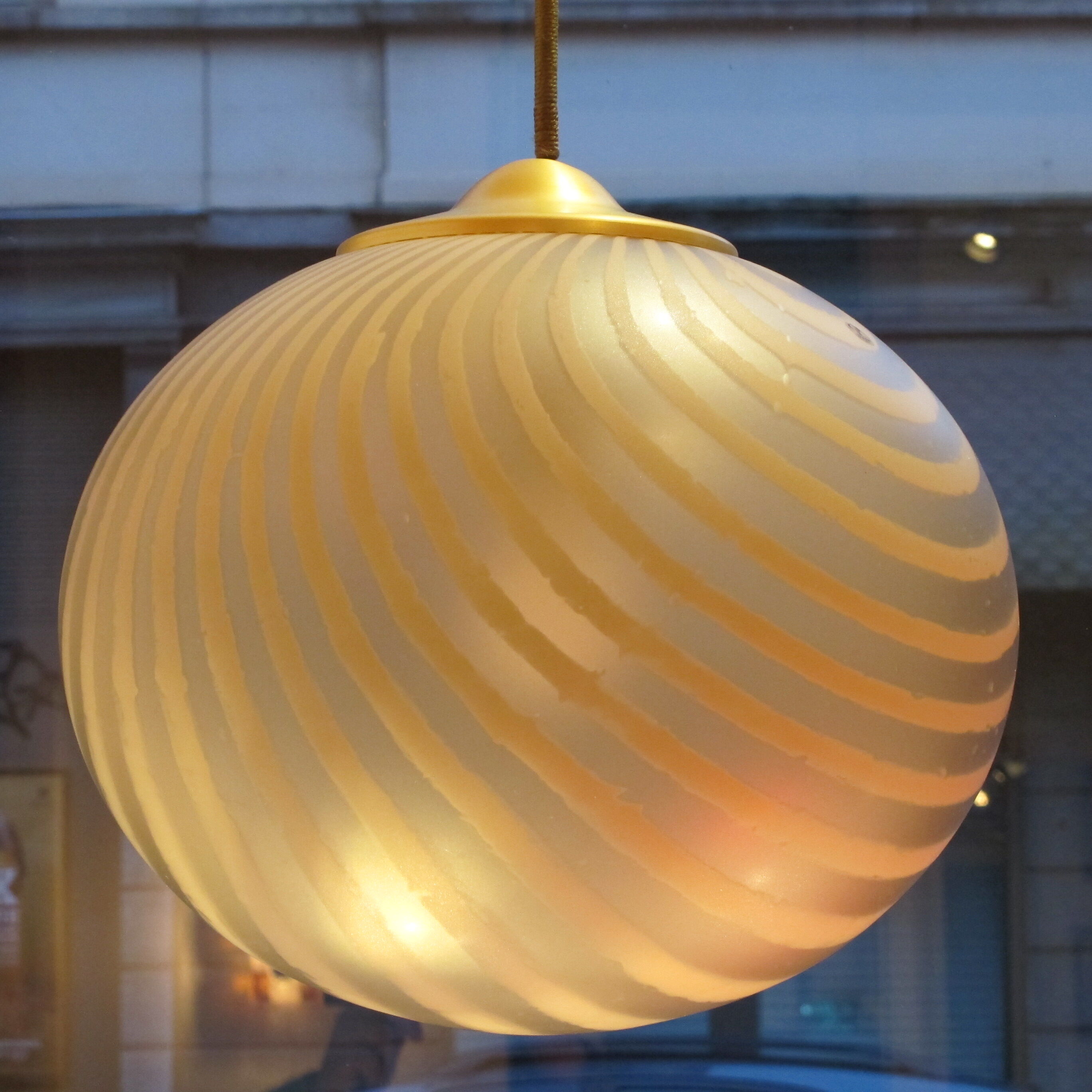 Suspension globe model "Kenya" Peill & Putzler - 1970