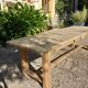 Old farm table in solid oak 2 m 63