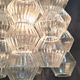 Vintage chandelier by Carlo Scarpa for Venini Murano in blown glass – Italy