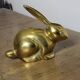 Lapin en laiton