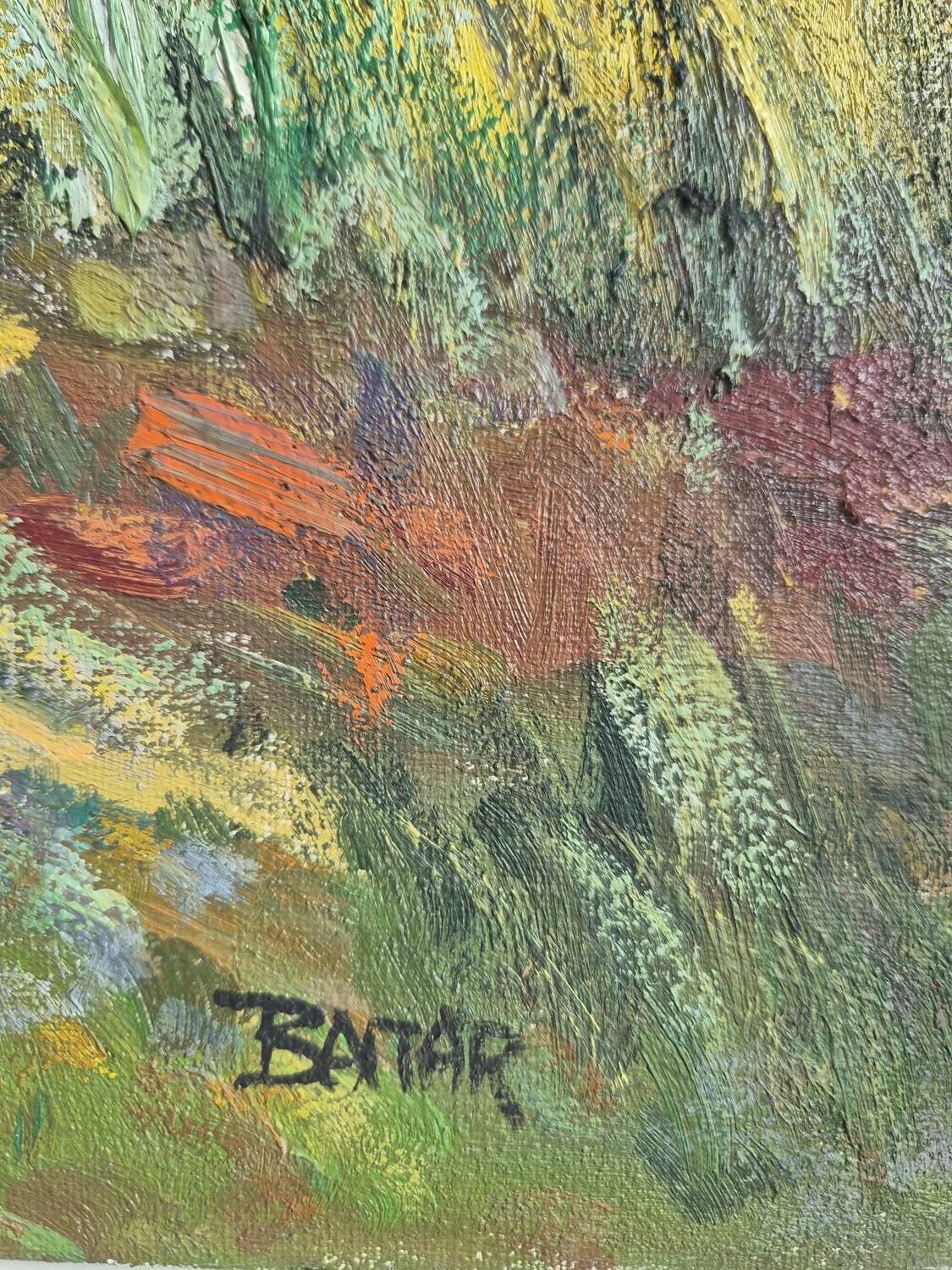 Provençal Landscape - Oil on canvas