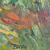 Provençal Landscape - Oil on canvas