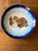 King Charles enameled metal bowl