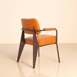 Cognac executive chair by Jean Prouvé for Vitra, 2000s