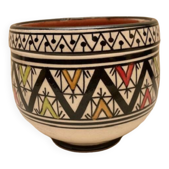 Geometric Pattern Plant Pot