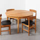 Oresund extandable dining table by Borge Mogensen for Karl Andersson & Soner 1955