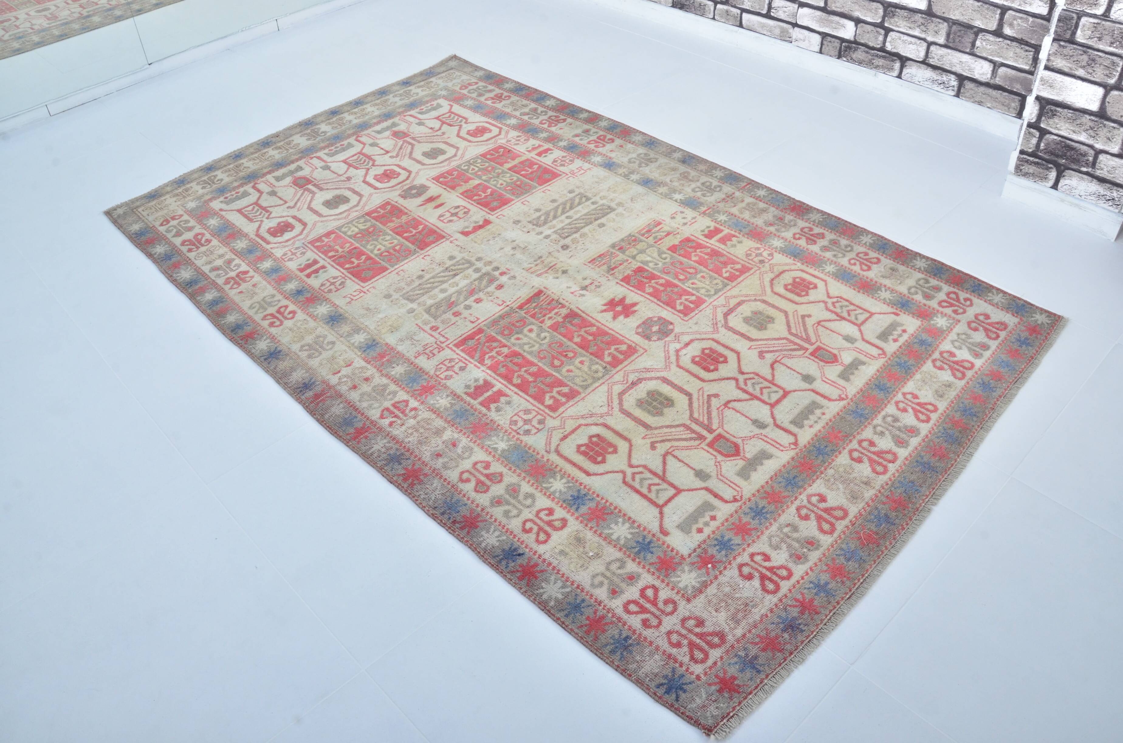 Home Living 3429 Hand-Knotted Vintage Rug