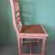 Shabby cane chair