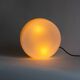 Wall or ceiling light in matt white opaline, 60s/70s