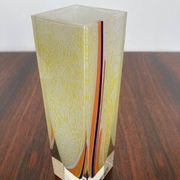 Vase en verre artistique de Murano, années 1970