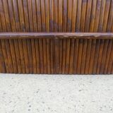Vintage curved bamboo bar