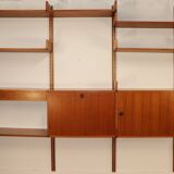 Modular wall bookcase, Minvielle edition by ARP – 1960