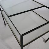 Herbert hirche design serving cart 1950s bauhaus
