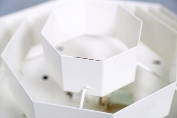 Lot de 2 : Plafonnier Spectral SPOP3 Octaform, applique murale, style moderne du milieu du siècle