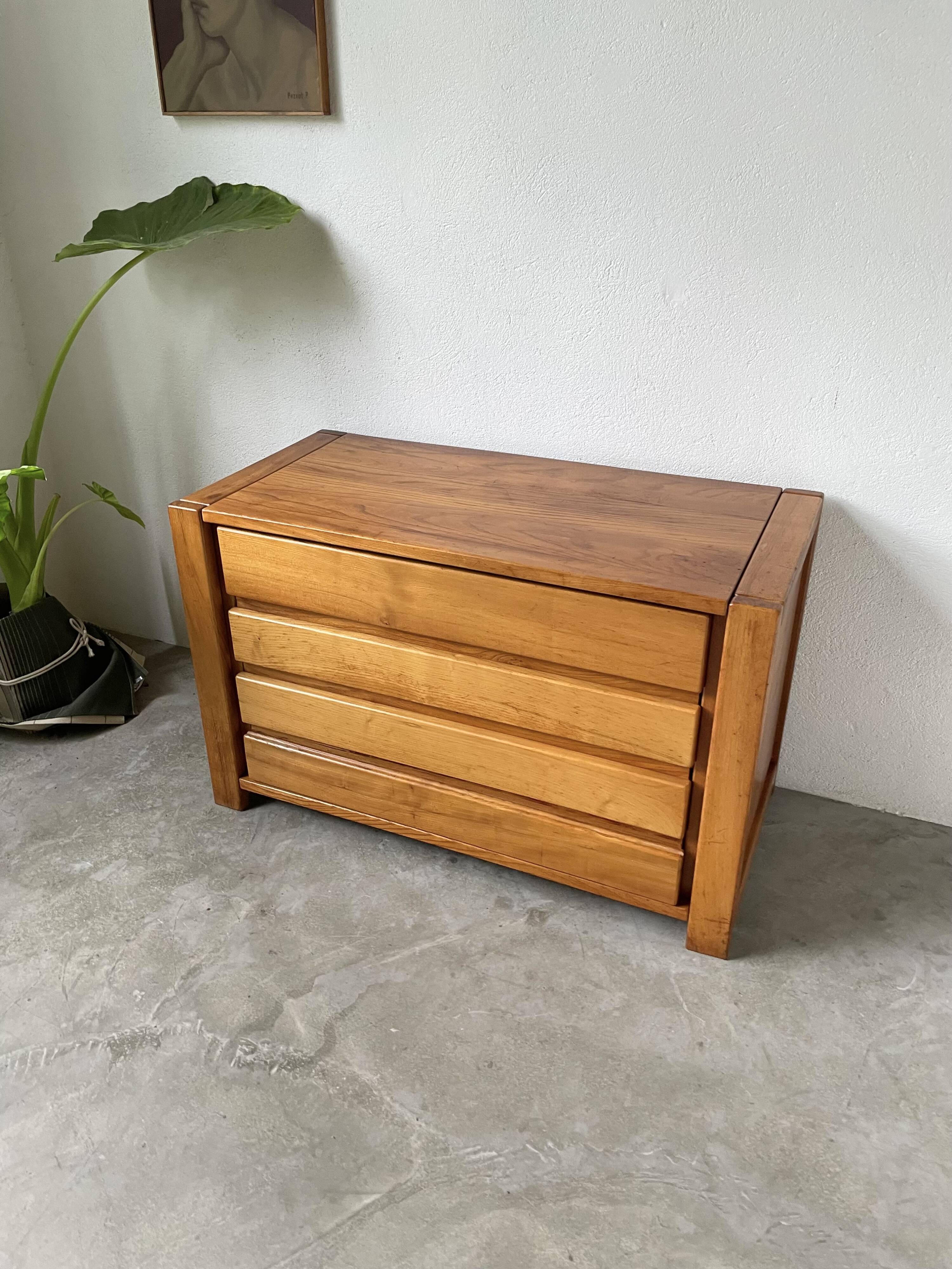 Elm chest of drawers Maison Regain