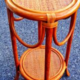 Vintage rattan stool