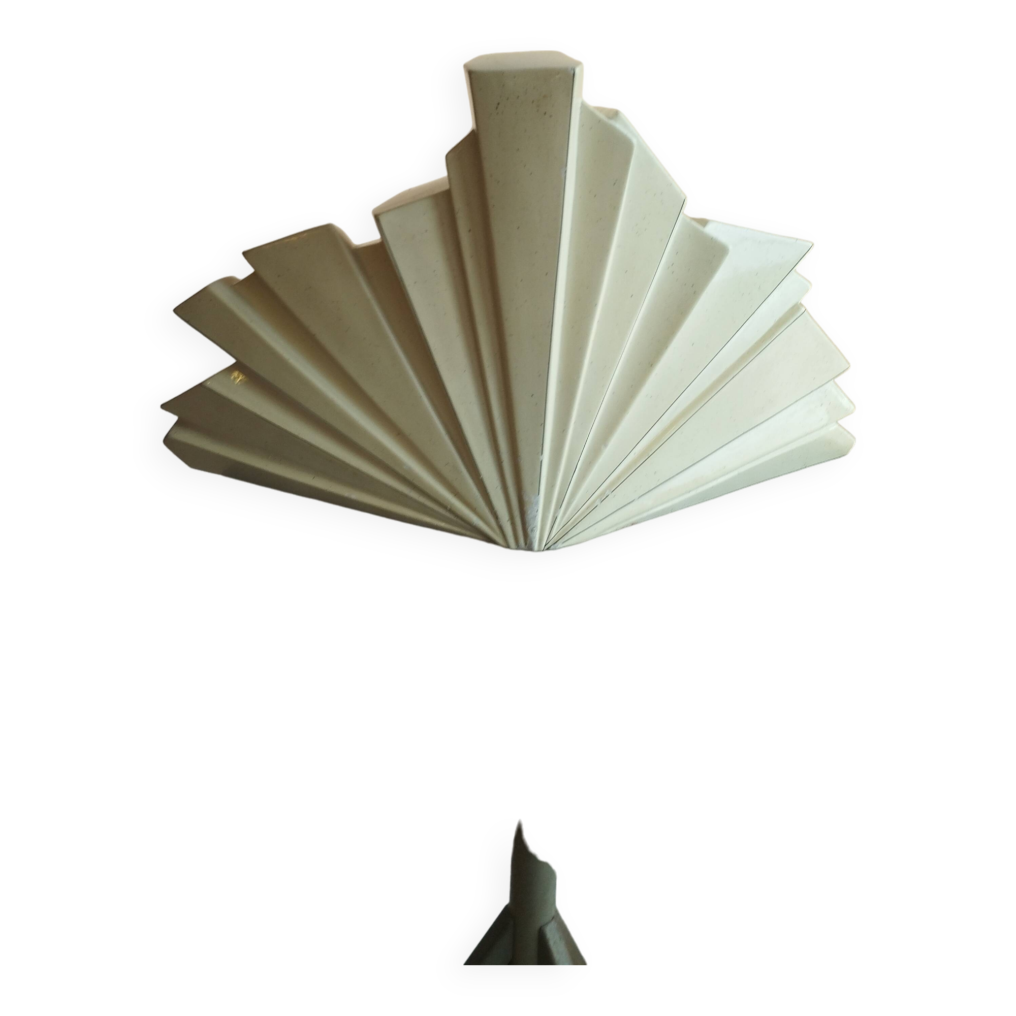 Art deco table lamp ceramic