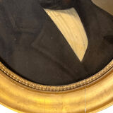 French school - oval portrait