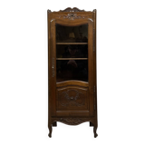 Louis XV style Provencal bonnetière in solid oak circa 1900