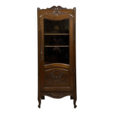 Louis XV style Provencal bonnetière in solid oak circa 1900