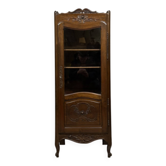 Louis XV style Provencal bonnetière in solid oak circa 1900