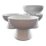 Set of 4 Scandinavian candle holders