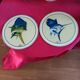 Pair of decorative panels signed by Djibril Fall Diène Exotic Fish