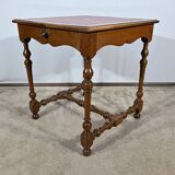 Petite Table en Noyer massif, style Louis XIII / Louis XIV – Début XIXe
