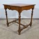 Small Solid Walnut Table, Louis XIII / Louis XIV style – Early 19th century