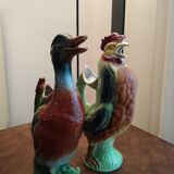 Zoomorphic pitchers Duck and rooster