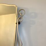 Modernist mirror frame chrome 1950