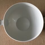 White broth bowl and salad bowl