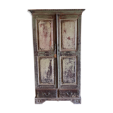 Old teak cabinet
