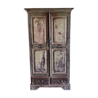 Old teak cabinet