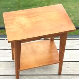 Side wooden side table
