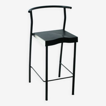 Starck's HI-GLOB black bar stool for Kartell