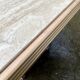 Roche Bobois travertine coffee table, 1980