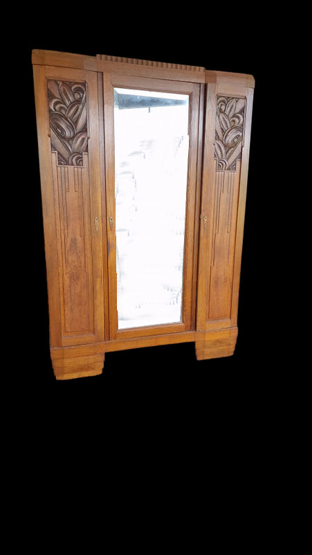 Art deco wardrobe