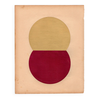Collage - Loki - H223 - Fushia and Gold - Signed Eawy